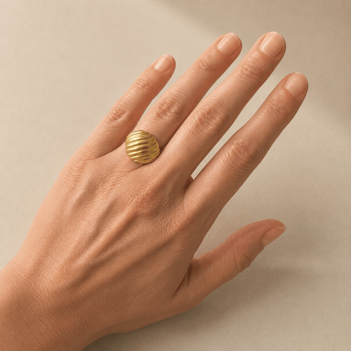 Summer ring - gylden