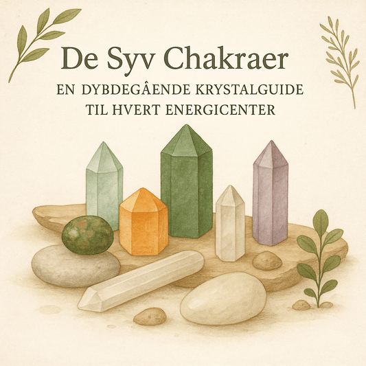 De syv chakraer: En dybdegående krystalguide til hvert energicenter