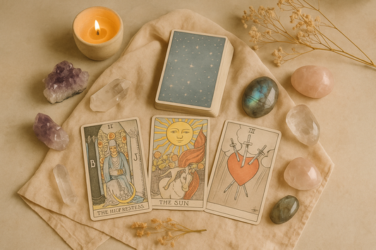 Tarotkort og krystaller: Forstærk din intuitive læsning