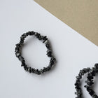 Obsidian Snefnug armbånd