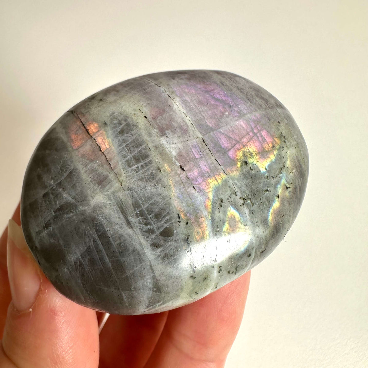 Labradorit sunset palmstone nr 1