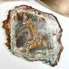Forstenet træ skive
