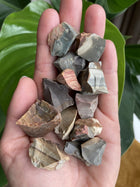 Rå Jaspis Polychrome 100g